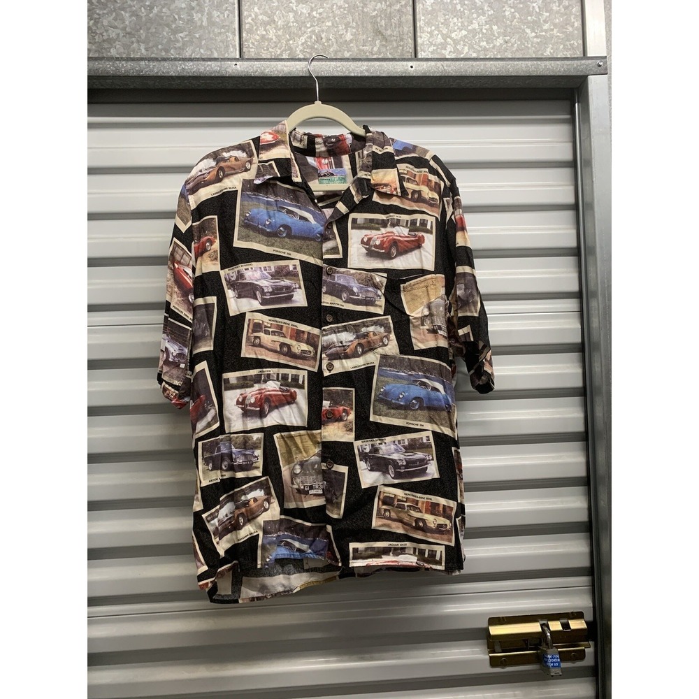 Reyn Spooner High-End Classic Cars - Size Tag Missing